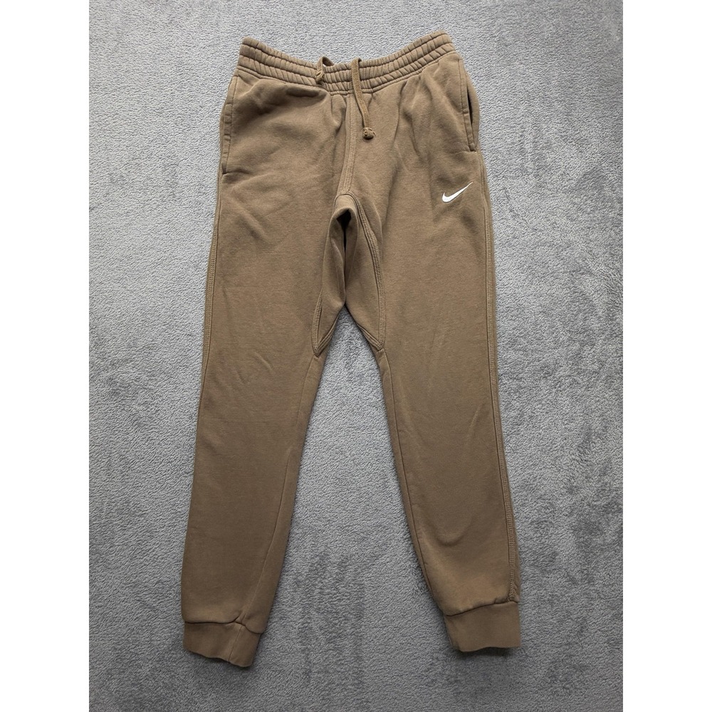 Nike Pants Mens Small Brown Club Fleece Joggers Athletic Sweatpants 826431-258